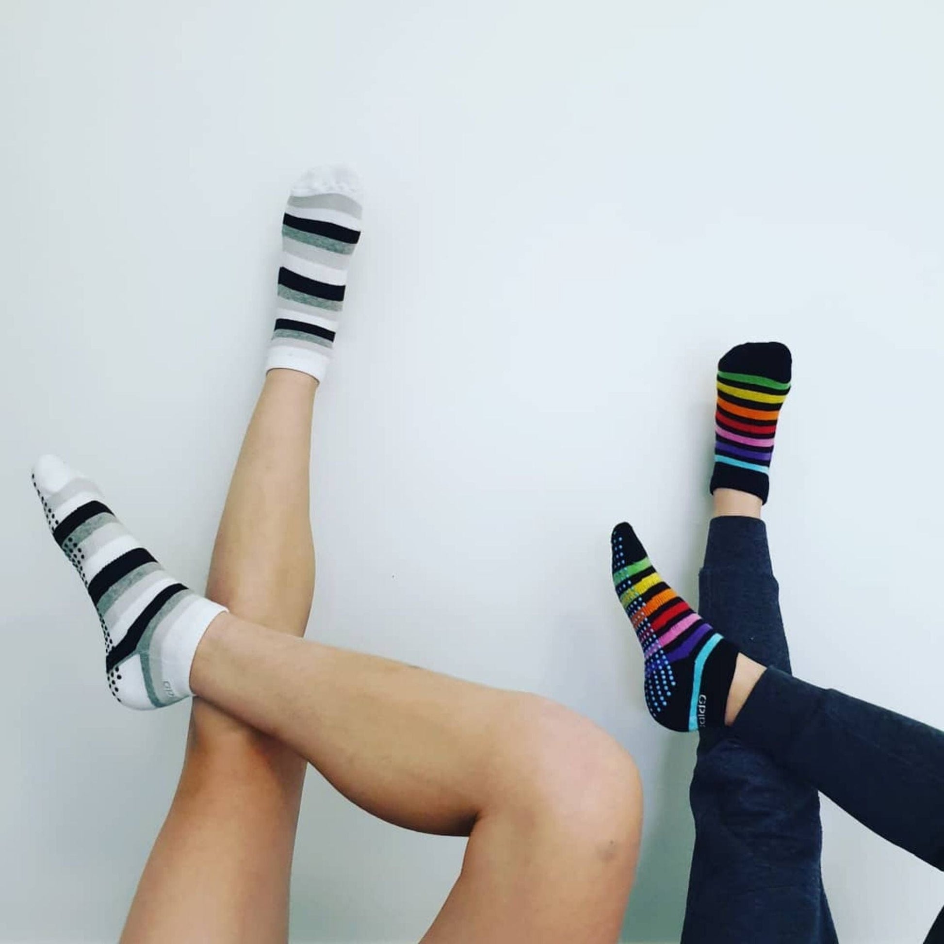 Gripperz Adult Grip Socks - Non Slip Ankle Socks, Caring Clothing