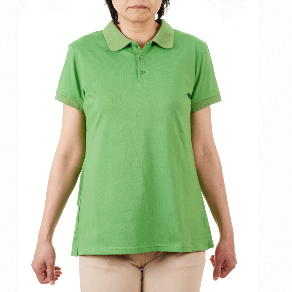 Women's Polo Shirt (S-4X) Adaptive Clothing for Seniors, Disabled & Elderly  Care